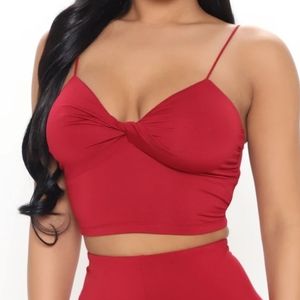 Cami tank top. BUNDLE deal! One red, one black NWT